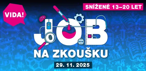 job na zkoušku snížené 13-20 let