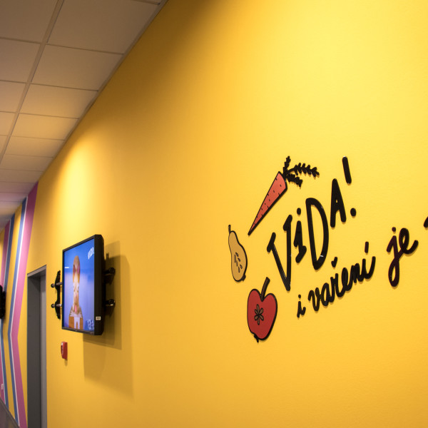 Občerstvení ve VIDA!